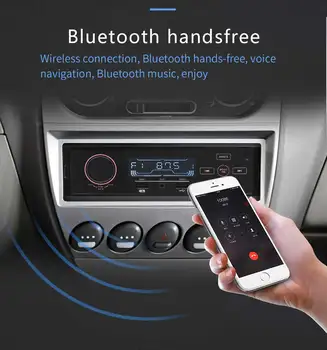 

1PC K504 LCD Display Car BT AUX Audio Stereo MP3 Player Radio Handsfree Remote Control accesorios automovil auto accessorie NEW
