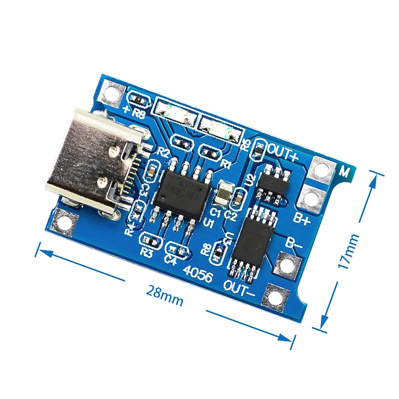 Micro USB 5V 1A 18650 TP4056 модуль зарядного устройства литиевой батареи зарядная плата с