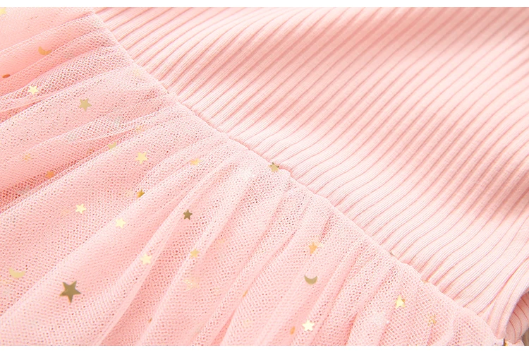 DETAIL ON THE COSTURE Twirl Tulle Cotton Dress