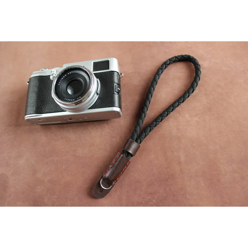 Ремешок на руку камеры Плетеный холст для рукоделия ремень для Leica Finepix 999