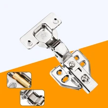 

1pcs Hinges Full/Embed Damper Buffer Cabinet Wardrobe Door Damping Spring Stainless Steel Door Hydraulic Hinge Mute Door Hinge