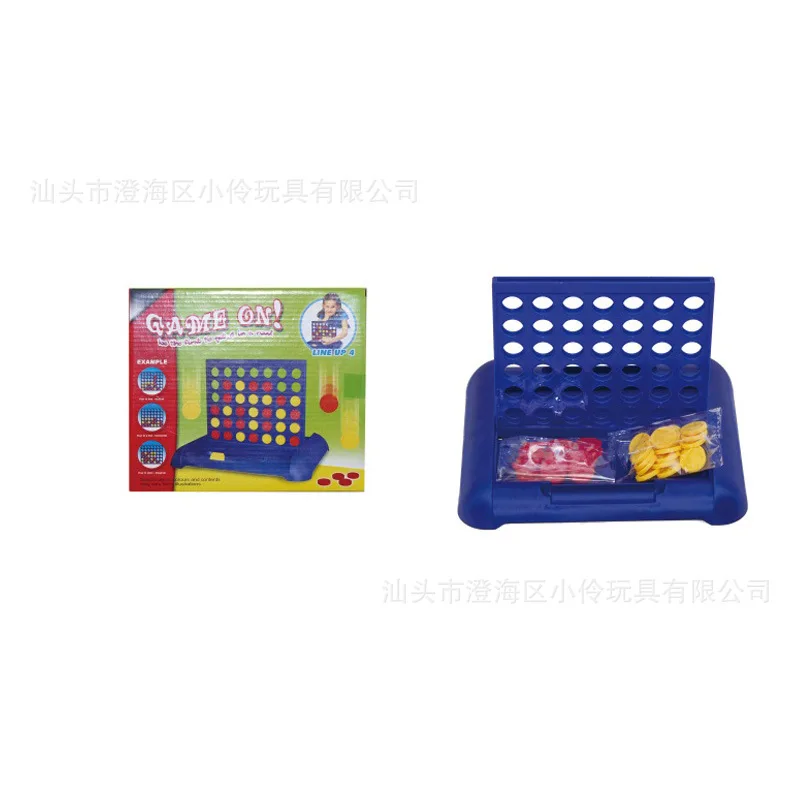 

Stereo Four in a Row Intelligence Chinese Chequers Children Desktop Parent And Child Interactive Game Wuzi Quarto Educational To