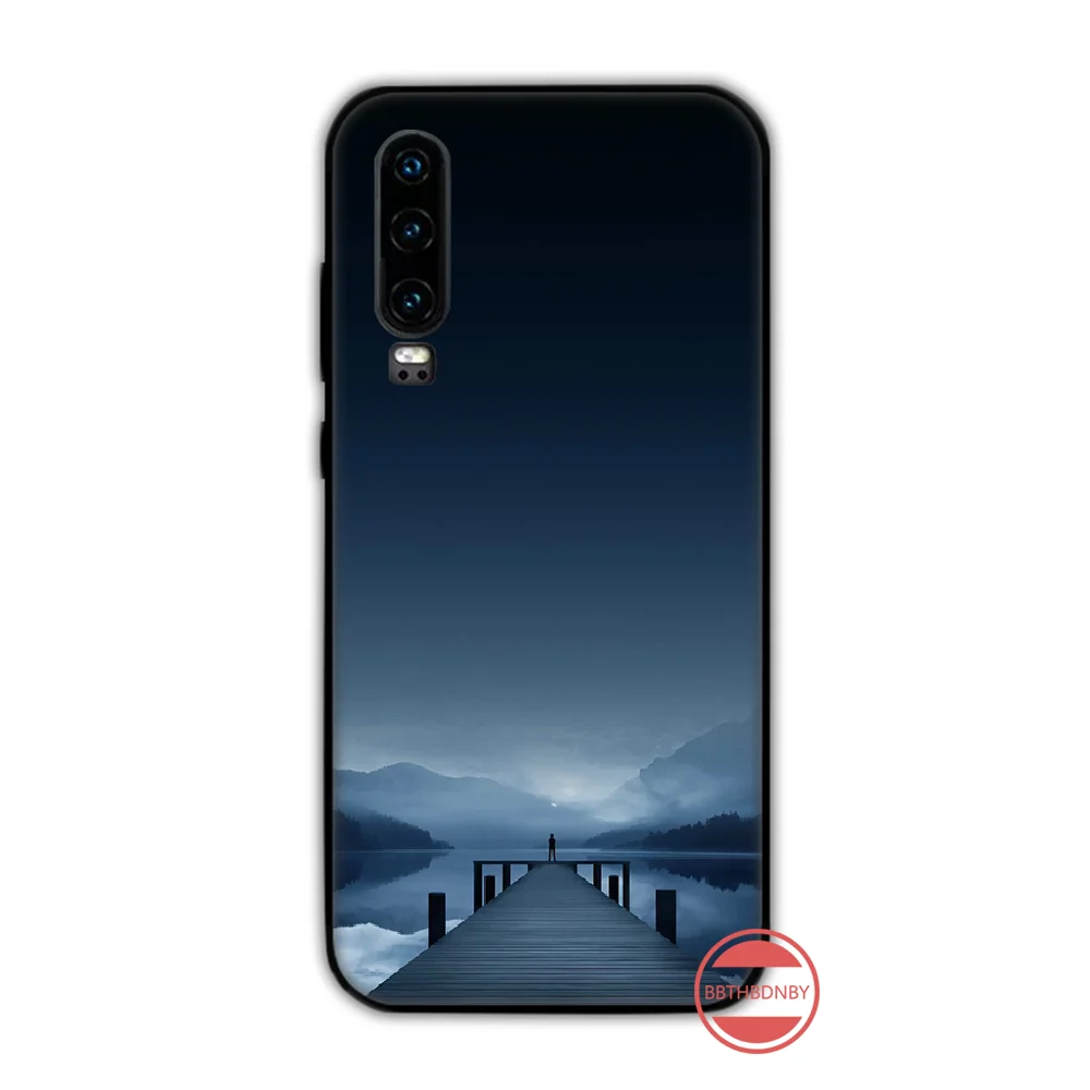 silicone case for huawei phone Biển Đảo Du Lịch Bãi Biển Đại Dương Hoa Văn Ốp Lưng Điện Thoại Funda Cho Huawei P9 P10 P20 P30 Lite 2016 2017 2019 Plus pro P Thông Minh silicone case for huawei phone