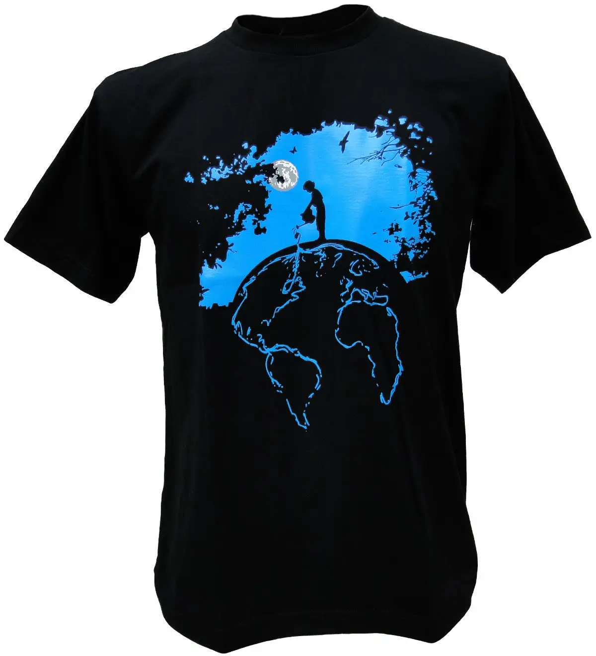 Детская футболка с надписью Save Water World Love Earth Tree Banksy Life Трафарет человек крутая