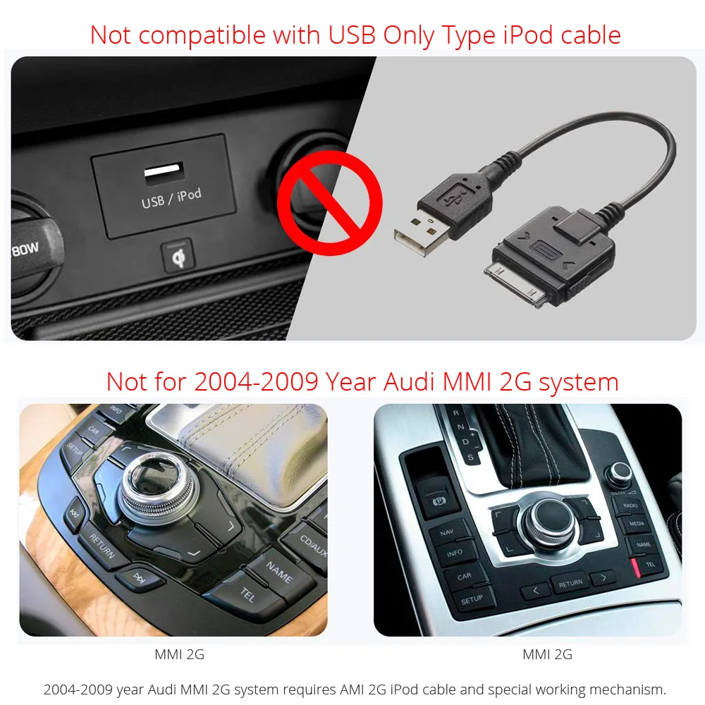 Bluetooth AUX кабель адаптер для Audi AMI MMI интерфейс Volkswagen MDI Airdual Mercedes с 30 контактным