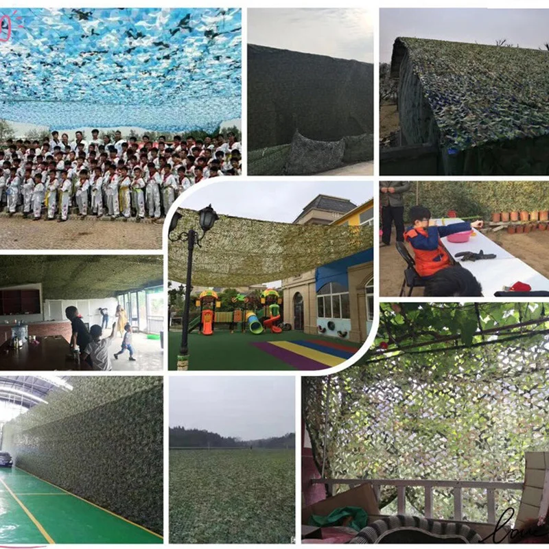

Woodland Military Army Camouflage Net Hunting Shooting Hide Netting Shelter Tent