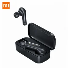 MI Mijia T5 TWS сенсорные беспроводные наушники с отпечатком пальца Bluetooth 5,0 3D стерео наушники с двойным микрофоном с шумоподавлением С игровым режимом