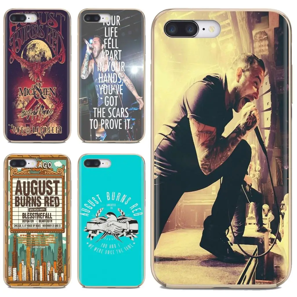 Чехол из мягкой кожи August burus red Christian metalcore для Xiaomi Redmi 4A 7A S2 Note 8 3 3S 4 4X 5 Plus 6 7 6A Pro Pocophone