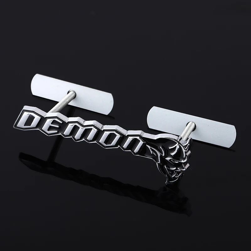 Металлическая 3d наклейка на автомобиль автомобильные Значки для Dodge Challenger SRT Demon