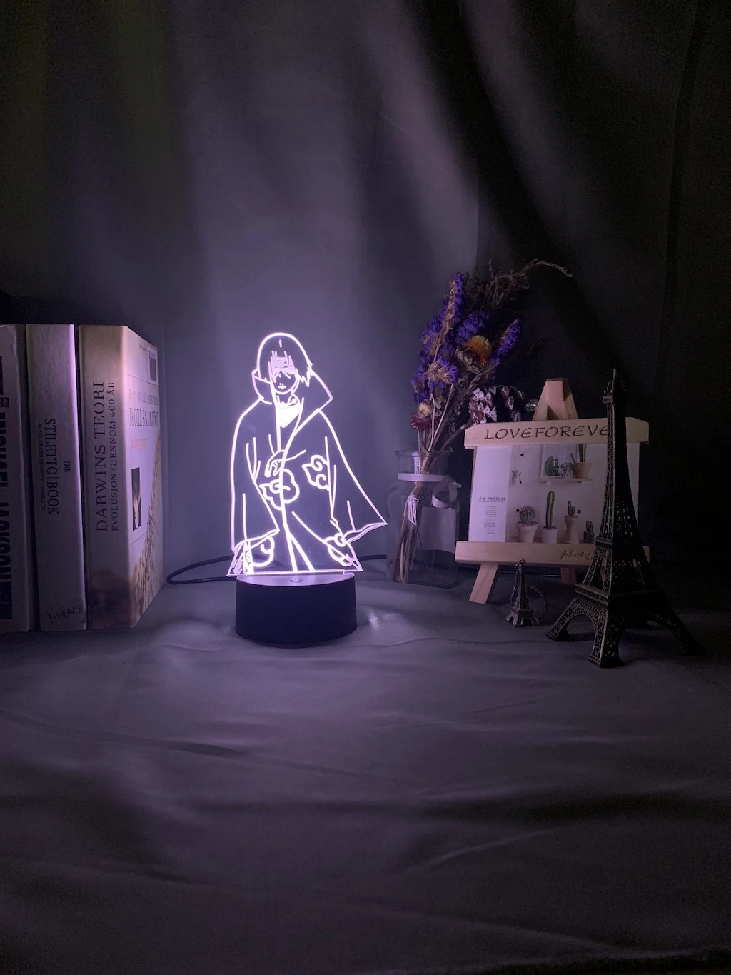 3d ночной Светильник Itachi Uchiha, СВЕТОДИОДНЫЙ Красочный ночной светильник для украшения дома, классный подарок на день рождения для детей, ночник Наруто