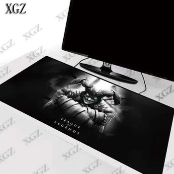 

XGZ Large Size Gaming Mouse Pad Anti-slip Natural Rubber PC Computer Gamer Mousepad Desk Mat Locking Edge for CS GO LOL Dota XXL