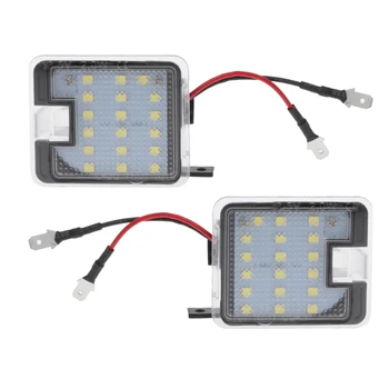 

Two Sides Rear View Mirror LED Puddle Lights For Ford C-max Kuga Escape Mondeo YHQ
