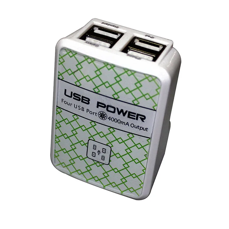 Горячая 4Usb зарядное устройство Европейский стандарт Прямая зарядка мобильное зарядное устройство для телефона планшета полезные аксессуары для мобильных телефонов