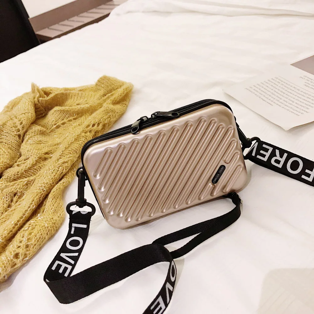 

Small Women Shoulder Bags Designer Plastic Crossbody Bag Letter Strap Messenger Bags Mini Phone Case Fashion Purse Lady