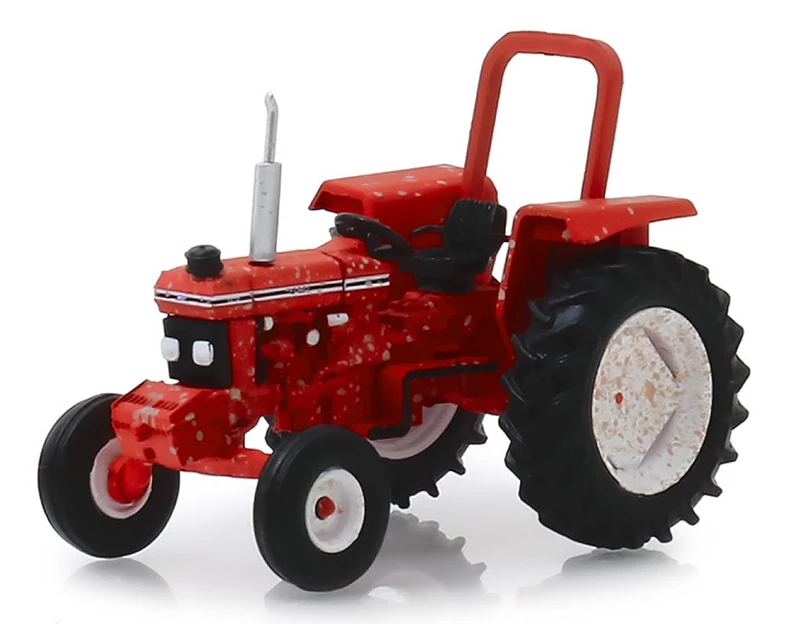 GL 1: 64 1969 Ford F-350 рампа с 1985 Ford 5610 сплав модель автомобиля литой под давлением металлические игрушки подарок на день рождения для детей мальчиков