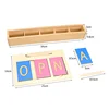 Montessori Writing Board with Pen Toys English Lowercase Letters Digitals 0-10 Numerical Computation Pen Training for Children 6