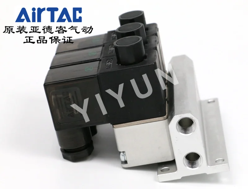 US $308.70 3V2MNCA15F 3V2MNCA16F 3V2MNCA18F 3V2MNCA20F Pneumatic Components AIRTAC Electromagnetic Valve Group
