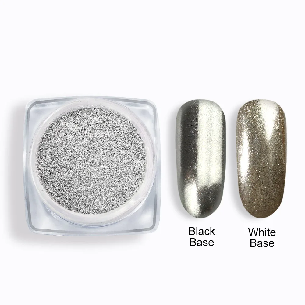 Mirror Powder 067 1 шт. 0,8 г голографический блестящий для ногтей Пудра для ногтей искусство зеркальный пигмент глиттер, сияющая пудра хром порошок зеркальный эффект маникюр - Цвет: Mirror Powder 067