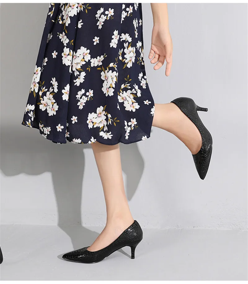 2020 Spring Summer New Slip On Pumps Women's Shoes Sexy Pointed Toe Office Ladies Work Shoes Small High Heels Female Pumps Shoes (12)