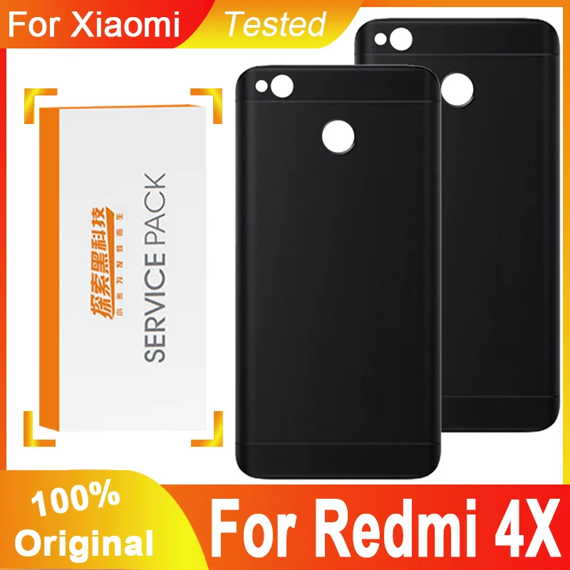 Оригинальный сменный задний корпус для Xiaomi Redmi 4X задняя крышка аккумулятор с