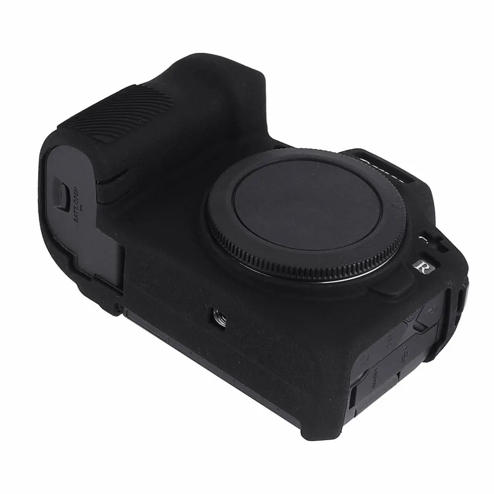 Силиконовые Камера чехол для цифровой однообъективной зеркальной камеры Canon EOS R 1300D T6 M50 5D II III IV 5D2 5D3 5D4 4000D T100 800D T7i 6D II 6D2 70D 80D 200D SL2 750D