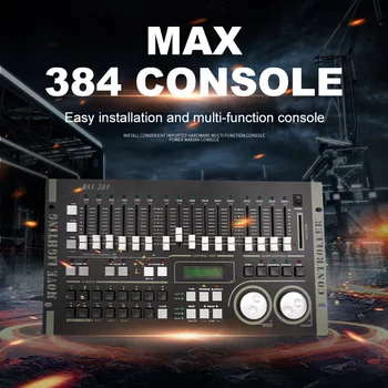 

DMX Controller 384 Console Stage Lighting Controller DJ Disco Light Equipment for Led Par Moving Head Beam Spot Lights
