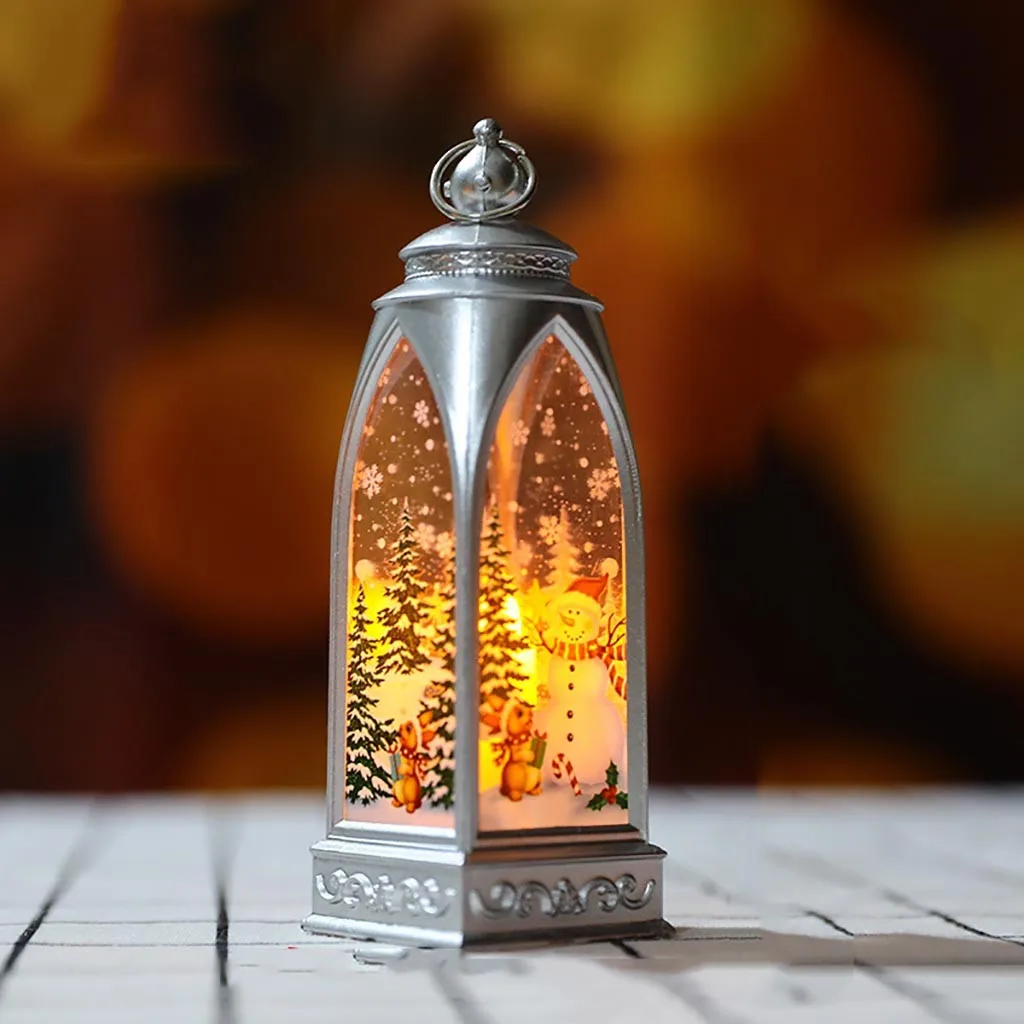 C Рождественский светильник, декоративный креативный ветровой светильник, Рождественский садовый декоративный светильник s вечерние декоративные украшения с оленем FO11