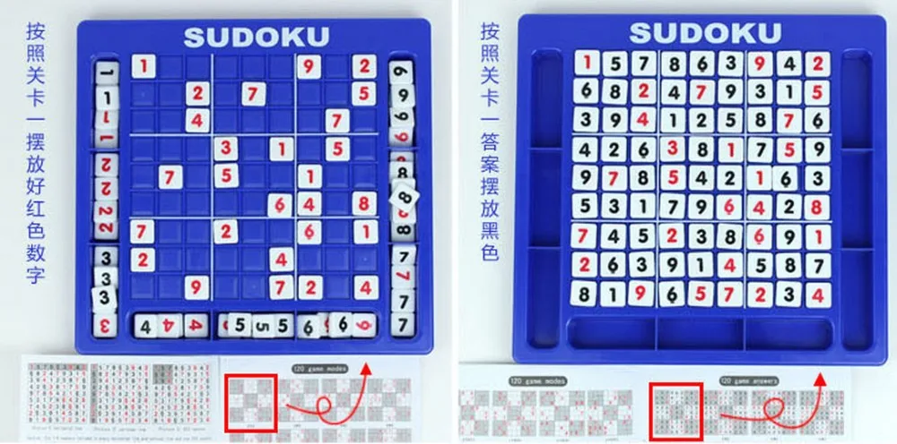 120 оспаривание Sudoku головоломки ума игры Математика Логические игрушки для детей взрослых Juguetes Educativos para ninos brain teaser