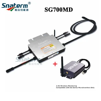 

400W 450W 500W 600W 700W Solar Grid Tie Pure Sine Wave Power Inverter 18-50VDC to 110V/220VAC with monitoring Collector for home