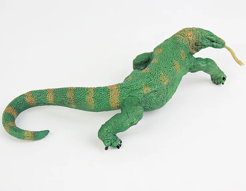 Приграничная модель ящерицы диких животных Komodo Goanna модель Пластиковые Твердые статические детские игрушки украшения