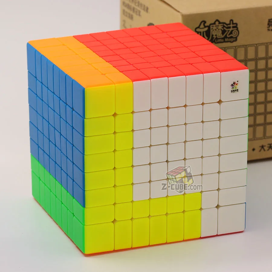 Магический куб-головоломка YuXin Little Magic 8x8x8 8x8 Профессиональный Развивающий кубик высокого уровня twist wisdom креативные игрушки игра