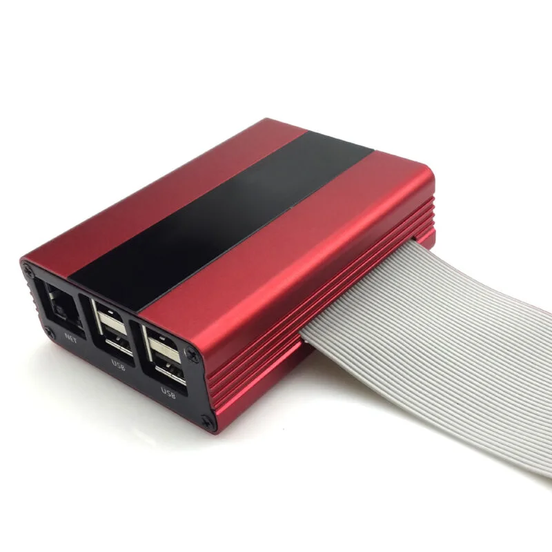 Чехол с охлаждающим вентилятором+ отвертка для Raspberry Pi 3B+/3/2B