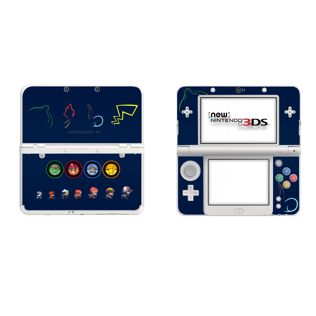 Pokemon Go полное покрытие наклейка Кожа Наклейка для nintendo NEW 3DS Скины Наклейка s для NEW 3DS виниловая Защитная игра Кожа Наклейка