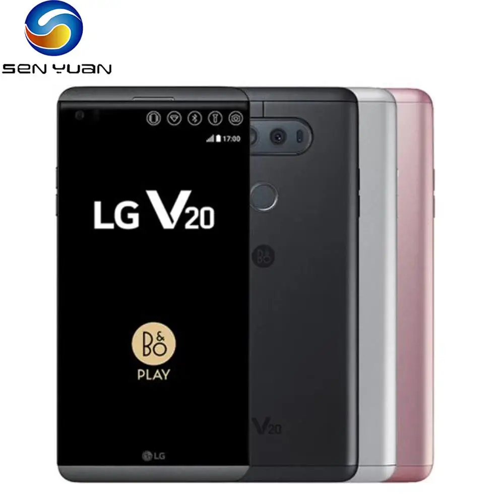 LG V20 4GB RAM 64GB ROM Android 5,7 Snapdragon 820 16MP + 8MP Cámara 4G LTE desbloqueado teléfono móvil