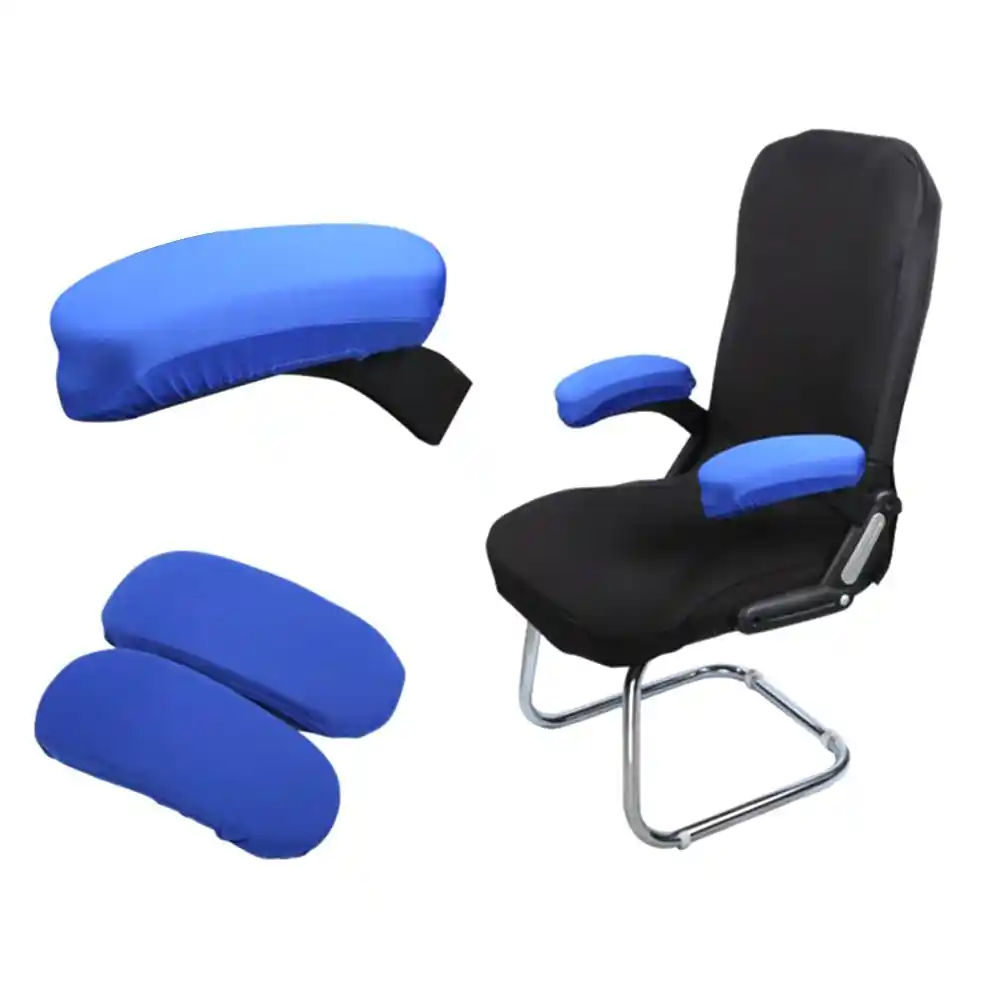 Office Chair Armrest Pads Ergonomic Memory Foam Gaming Chair Arm Rest Covers For Elbows And Forearms Pressure Relief 1 Pair Cushion Cover Aliexpress