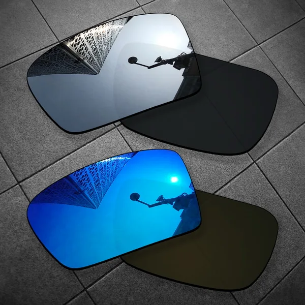 Vonxyz несколько вариантов поляризованные Сменные линзы для-солнцезащитные очки Oakley Gascan, солнцезащитные очки - Цвет линз: Chrome-Ice Mirror