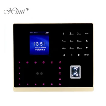 

500 Face Capacity Linux System Facial Time Attendance And Access Control With Fingerprint Reader And RFID Card GM500 Time Clock
