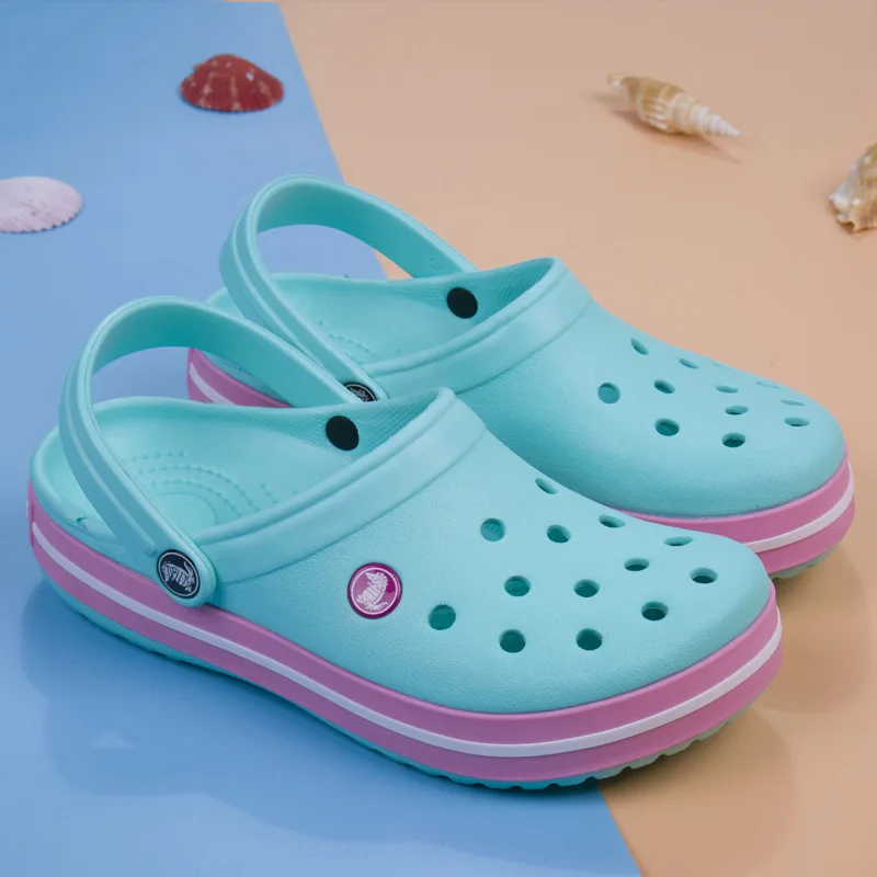 Men's Summer Sandals Women Casual Outdoor Shoes Clog Non-slip Couple's Home Bathing Slipper Light Flip Flop Fashion Croc for Men 13 Hc04f1fe39c47479bb9eeb6b4977fc8db2