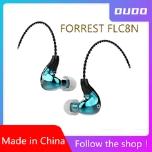 FORREST FLC8N Hybrid Dual Ausgewogene Anker Dynamische 2BA + DD Hifi Musik Monitor DJ Studio 3,5mm/2,5mm blanced Ohrhörer Kopfhörer