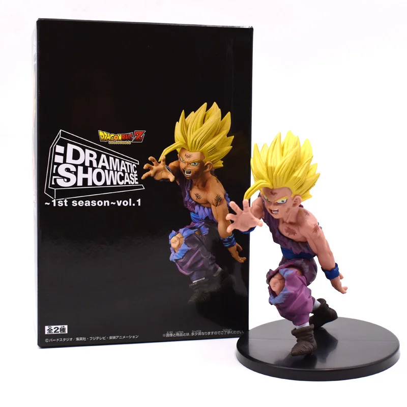 11-23CM Dragon Ball Z Super Goku Son Gohan Broly Vegeta Cell Frieza Buu Broli Trunks Burdock PVC Action Figures Collectible Toys