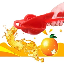 Лимонный апельсин соковыжималка для цитрусовых Бытовая Многофункциональная портативная кухонная утварь свежий пресс ручная желтая быстрая ручка пресс