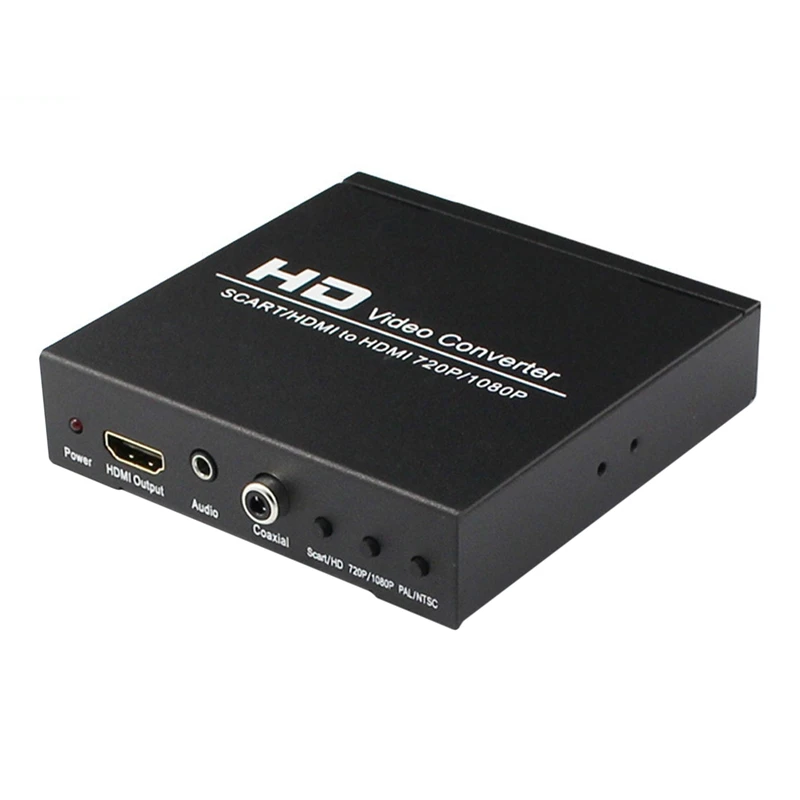 Цифровой преобразователь 1080P видео высокой четкости SCART в HDMI-совместим с HDTV HD |