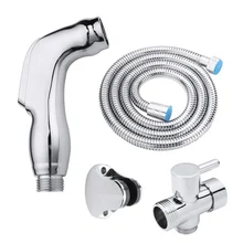 Прочный 7/" T-adapter душевой опрыскиватель для ванной портативный душевой набор ручной водосберегающий полированный хромированный распылитель для биде