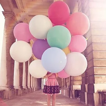 

1pc 36Inch 25g 90cm Latex Ballons Clear Helium Inflated Large Balls Birthday Party Decoration Wedding Baby Shower Supplies