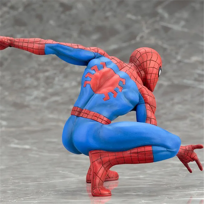 Cheng yuan аниме KOTOBUKIYA artfx+ Marvel красный Удивительный Человек-паук Гараж Комплект украшения