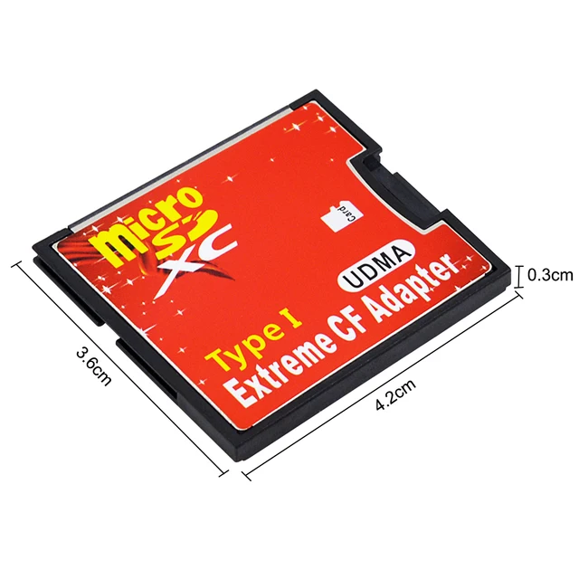 SD to CF Carte Adaptateur SD to Compact Flash Type I Convertisseur