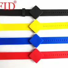 S50 1K 13,56 MHZ браслет только для чтения силиконовый Водонепроницаемый Регулируемый Браслет RFID карта контроля доступа много цветов Выберите 1 шт