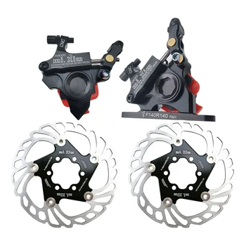 

Mi.Xim Road Bike Line Pulling Hydraulic Disc Brake Calipers Front Rear Bike Disc Brake E-Bike Disc Brake with 140mm Brake Rotor