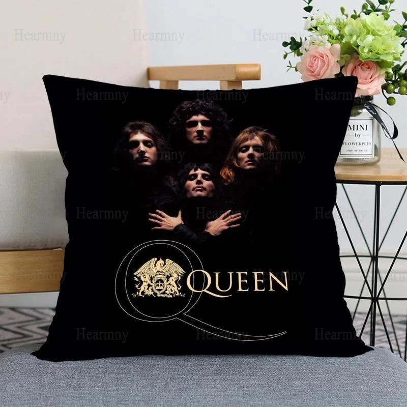 New Nice Queen Band Pillow Case For Home Decorative Pillows Cover