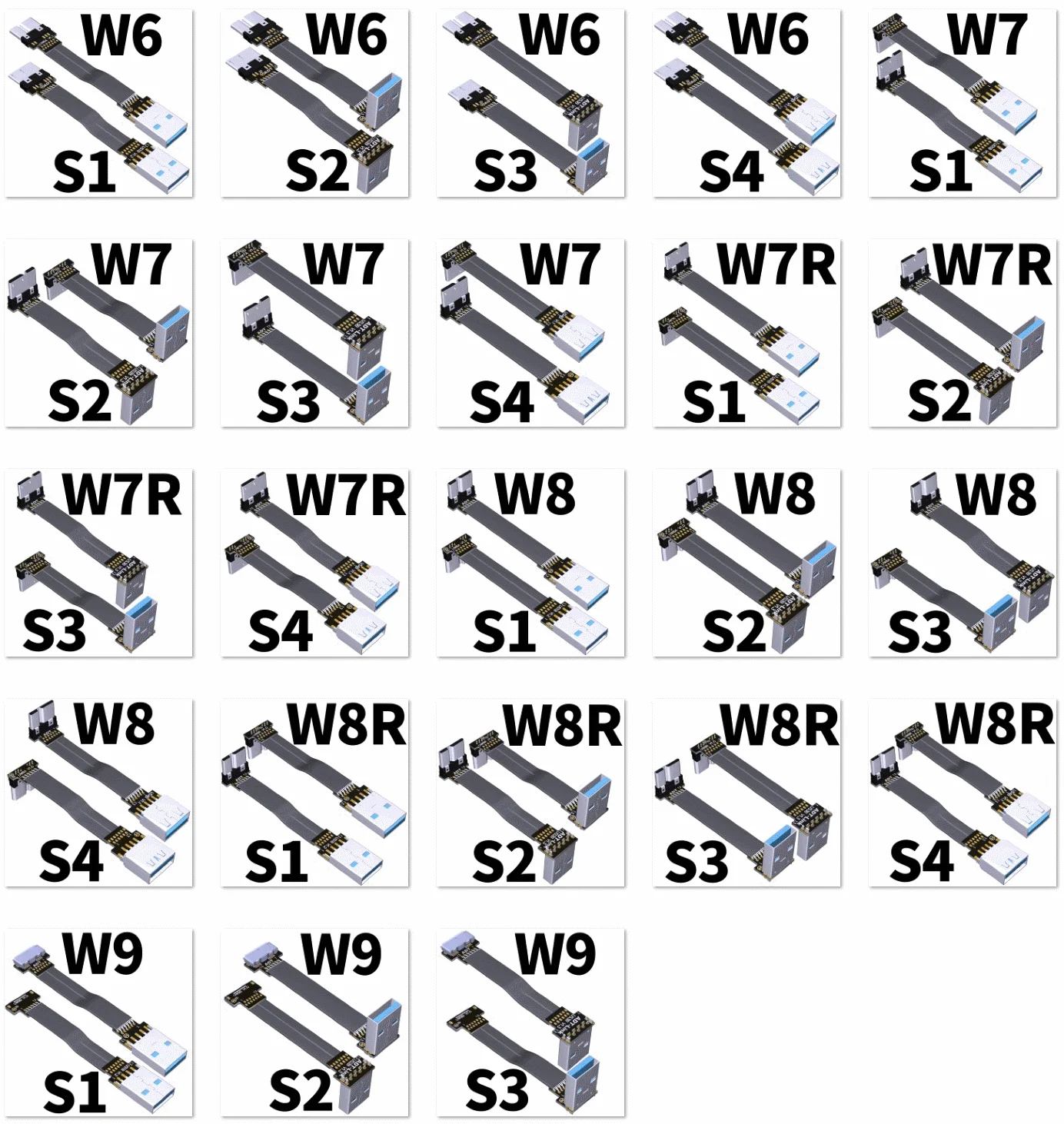 90 Degree Fold Flat USB 3.0 Micro B to Type A Male/Female Cable with Micro-B USB3.0 Connector - FPC FPV Extension Cord Description Image.This Product Can Be Found With The Tag Names Computer Cables Connecting, Computer Peripherals, PC Hardware Cables Adapters, Usb